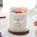 Dried Flowers Aromatherapy Candles by WonderfullyWyrd