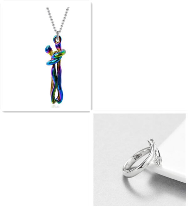 Wonderfully Wyrd Love Hug Necklace - Image 9