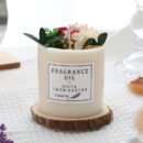 Dried Flowers Aromatherapy Candles by WonderfullyWyrd