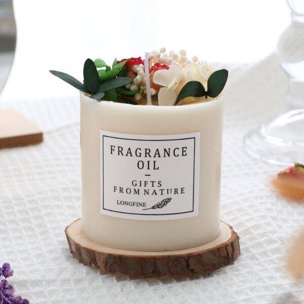 Dried Flowers Aromatherapy Candles by WonderfullyWyrd - Image 9