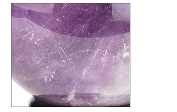 Wonderfully Wyrd Polished Amethyst Crystal Ball - Image 5