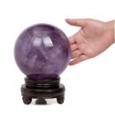 Wonderfully Wyrd Polished Amethyst Crystal Ball