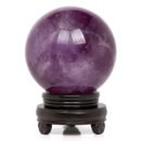 Wonderfully Wyrd Polished Amethyst Crystal Ball