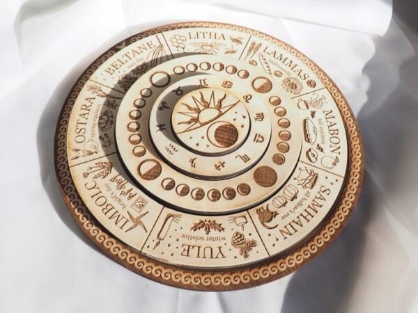 Wonderfully Wyrd Pagan Wheel Of The Year Annual Calendar - Image 10