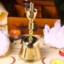 Wonderfully Wyrd Brass Ceremonial Bell
