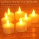 12 LED Rechargeable Tealights
