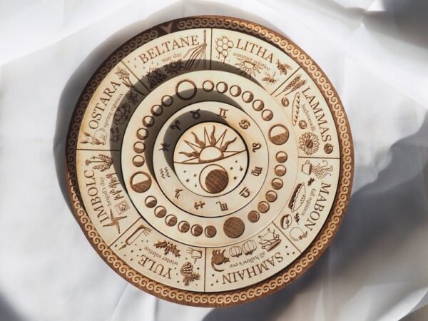 Wonderfully Wyrd Pagan Wheel Of The Year Annual Calendar - Image 5