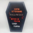 Coffin Letter Board Wooden Message Board