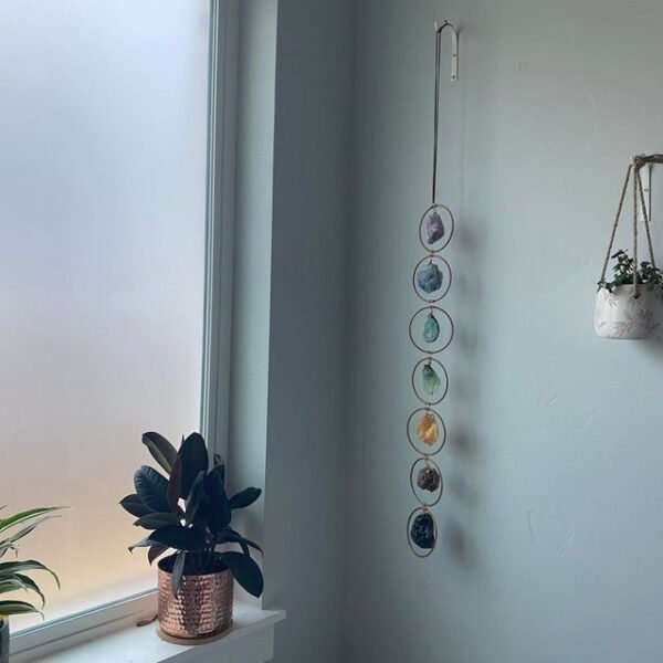 Hanging Crystals in Rings - Image 2